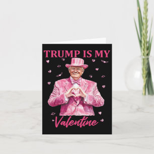Cartão Retro Trump É Meu Namorado Trump Dia dos Namorados