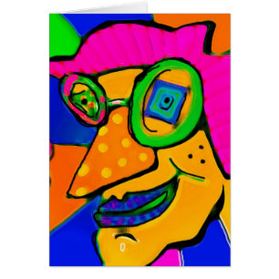 Cartão retrofunk