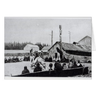 Cartão Reunião tribal