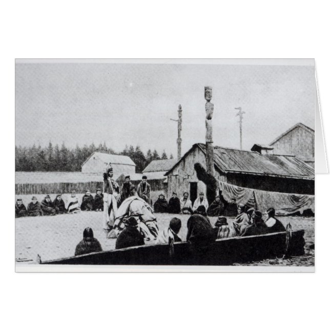 Cartão Reunião Tribal (Frente Horizontal)