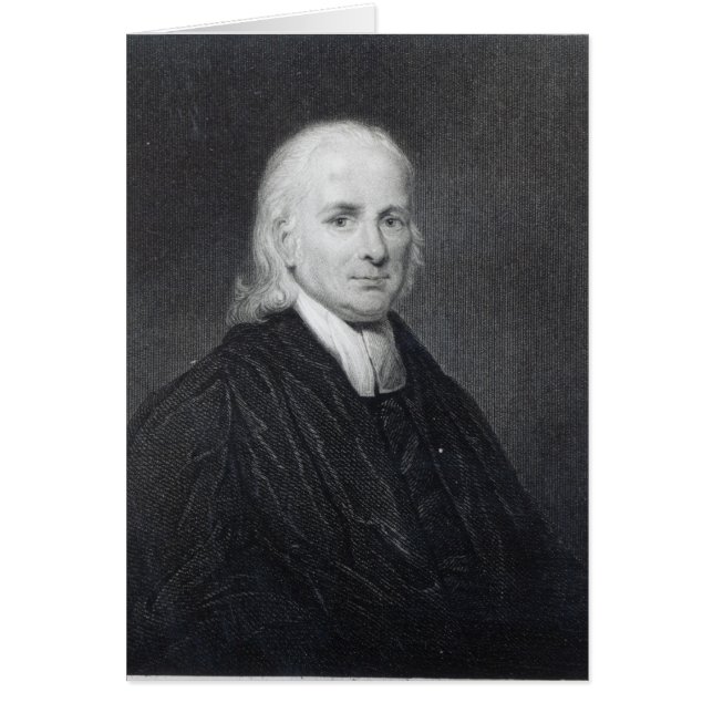 Cartão Rev Friedrich Schwartz (Frente)