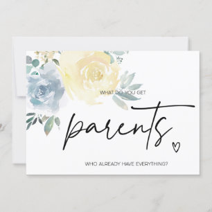 Cartão Revelação de Gravidez dos Novos Avós para Pais