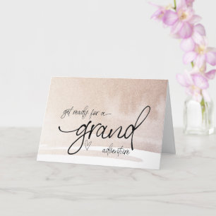 Cartão Revelação de Gravidez para Família e Amigos C