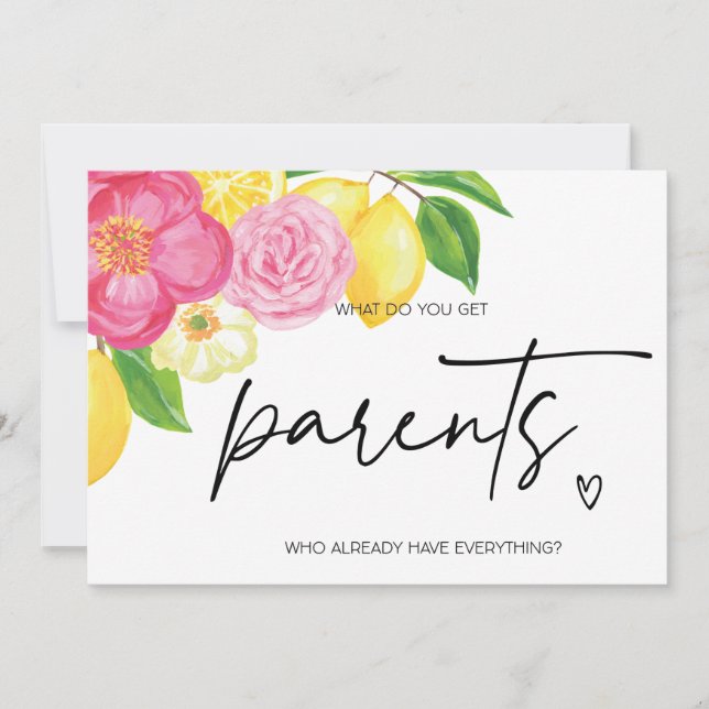 Cartão Revelação de Gravidez para Pais Esperando um Bebê (Frente)