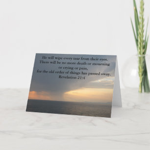 Cartão Revelation 21:4