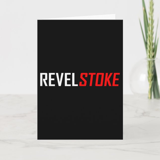 Cartão Revelstoke, British Columbia  (Frente)