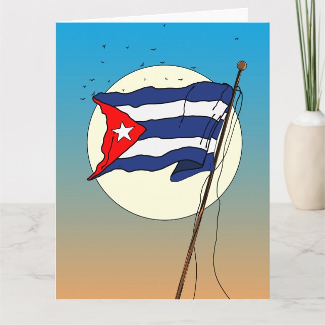 Cartão Revolução Cubana! (Frente)