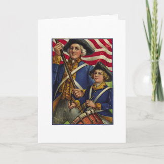 Cartão Revolutionary Patriots