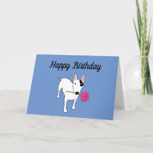 Cartão Rex: A TV Terrier Happy Birthday Card