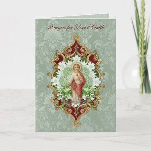 Cartão Reze Bem Religioso Jesus Maria Oração Memorare