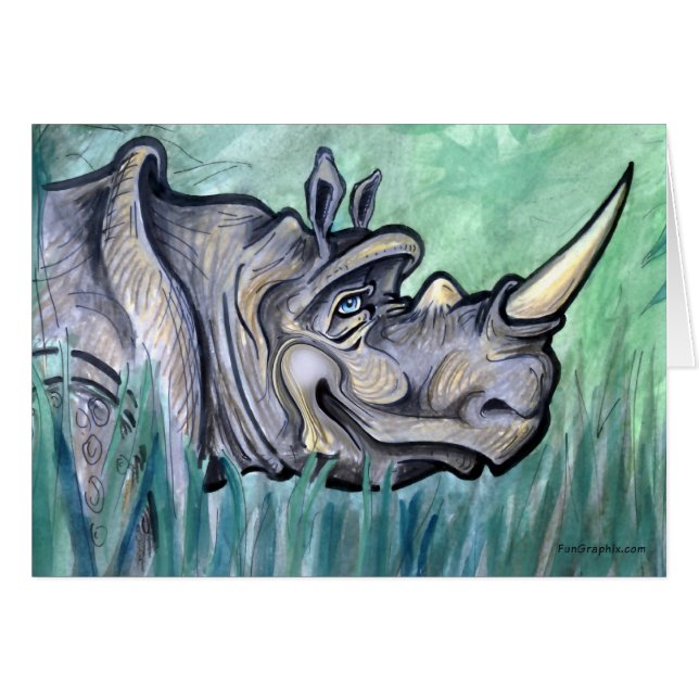 Cartão Rhino (Frente Horizontal)