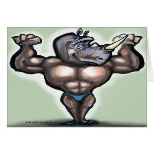 Cartão Rhino Dude