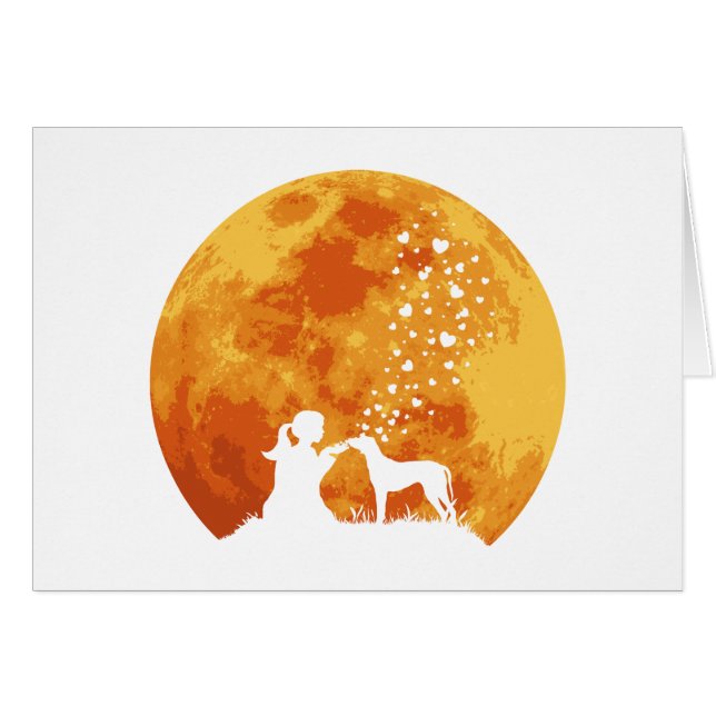 Cartão Rhodesian Ridgeback (Frente Horizontal)