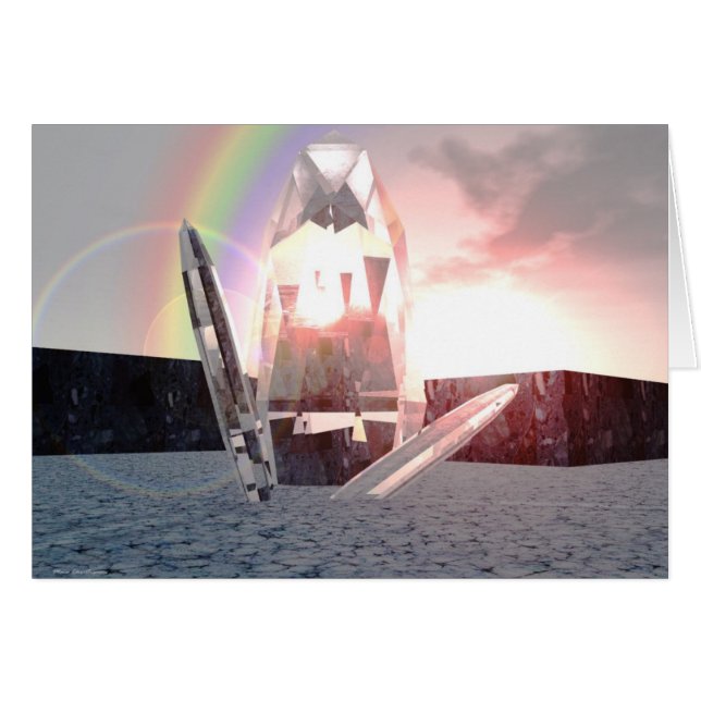 Cartão Ri Crystal of Lemuria (Frente Horizontal)