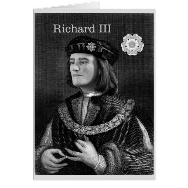 Cartão Richard III chega em casa, finalmente! (Frente)