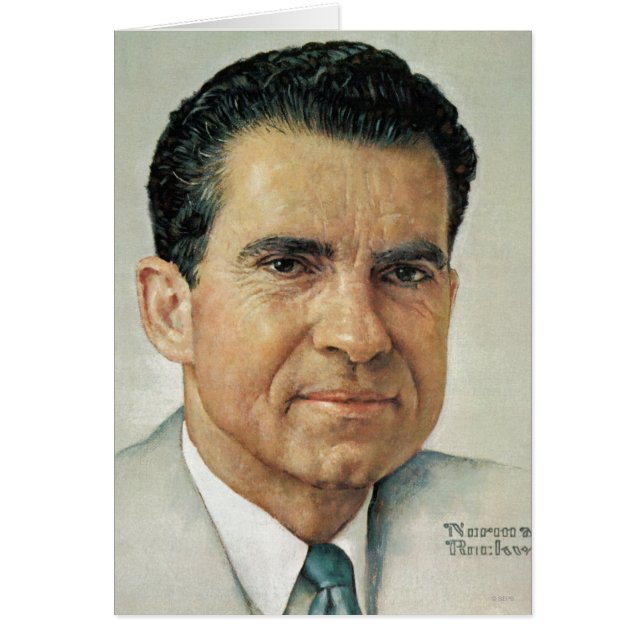 Cartão Richard Milhouse Nixon (Frente)