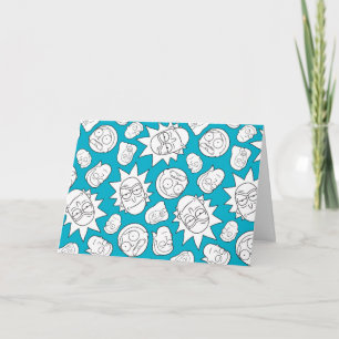 Cartão RICK AND MORTY™   Smith Family Head Pattern