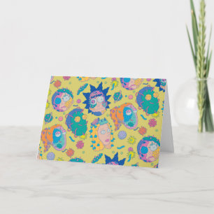 Cartão RICK E MORTY™  Padrão Familiar Infectado