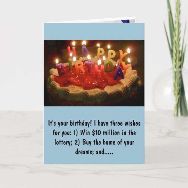 Cartão Rick Perry Birthday Card (Frente)