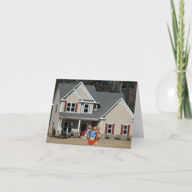 Cartão Rico e famoso. (Frente)