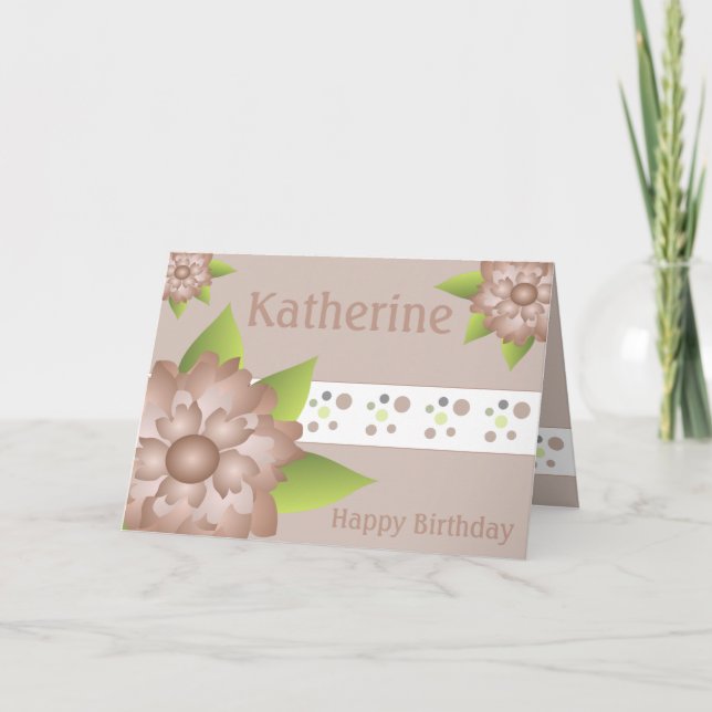 Cartão Rico Floral (Frente)