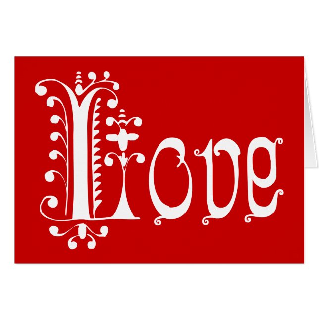 Cartão Rico Loopy Love (Frente Horizontal)