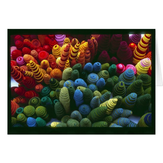 Cartão Ricos de Leisa: "Rhodochrosite " (Frente Horizontal)