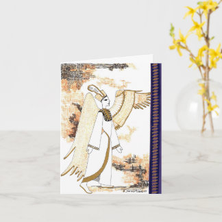 Cartão Ricos: Deusa Egípcia Impressa