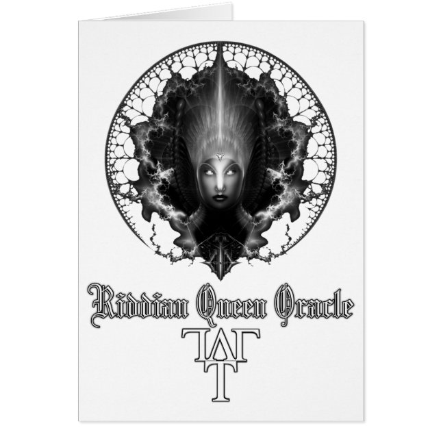 Cartão Riddian Queen Oracle GS (Frente)