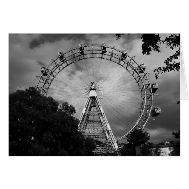 Cartão Riesenrad (Frente Horizontal)