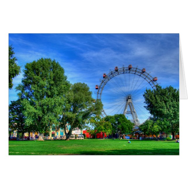 Cartão Riesenrad (Frente Horizontal)