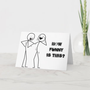 CARTÃO "RINDO" QUÃO ENGRAÇADO É? VOCÊ ESTÁ **50**