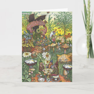 Cartão Ring Cycle Greeting Card