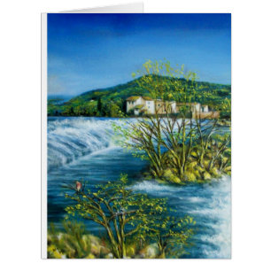 Cartão RIO ARNO EM ROVEZZANO Florença Itália