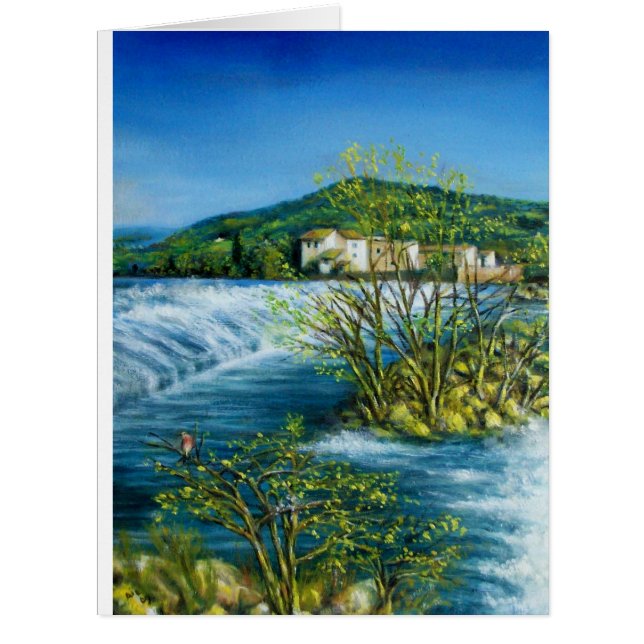 Cartão RIO ARNO EM ROVEZZANO Florence Itália (Frente)