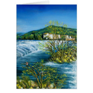 Cartão RIO ARNO EM ROVEZZANO Florence Itália