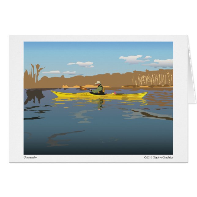 Cartão Rio da pólvora (Frente Horizontal)