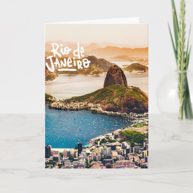 Cartão Rio De Janeiro (Frente)