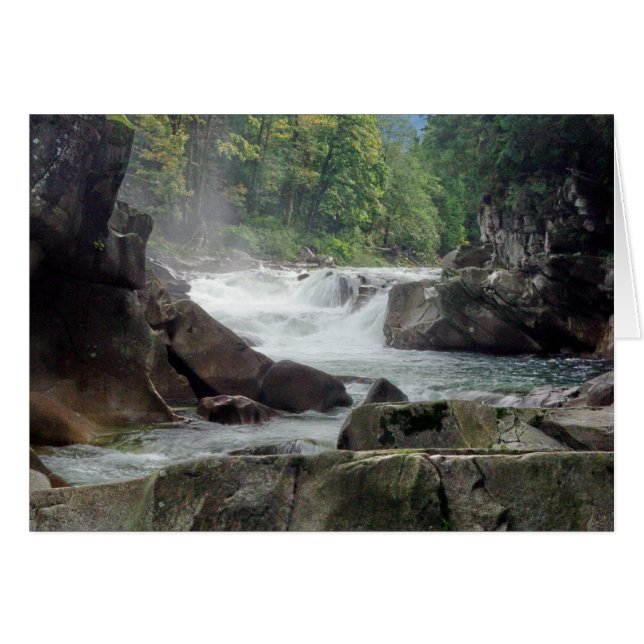 Cartão Rio de Skykomish (Frente Horizontal)