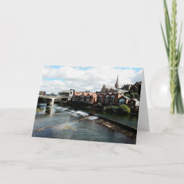 Cartão Rio Durham, ponte branca