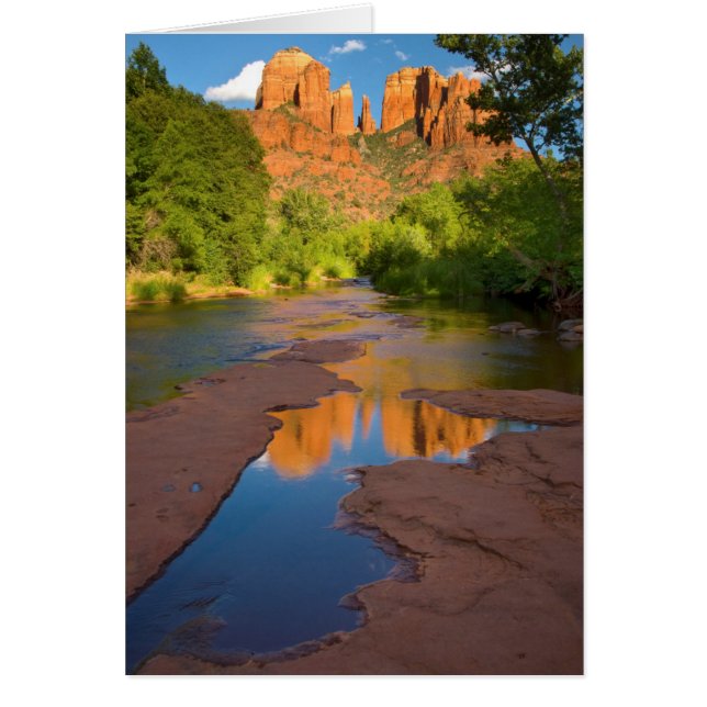 Cartão Rio em Red Rock Crossing, Arizona (Frente)