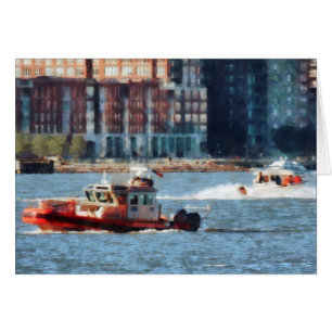 Cartão Rio Hudson, Barco de Emergência de Fogo