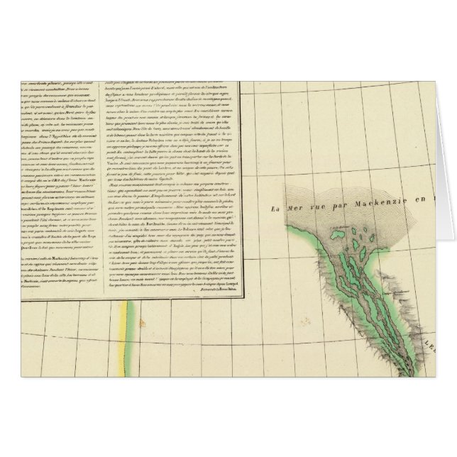 Cartão Rio Mackenzie, Yukon (Frente Horizontal)