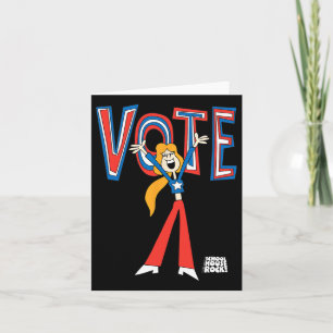 Cartão Ripple Junction X Schoolhouse Rock Vote Para Sarah