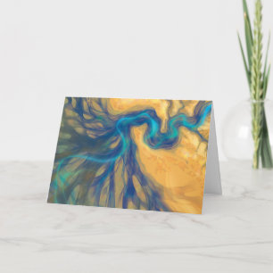 Cartão River greeting card