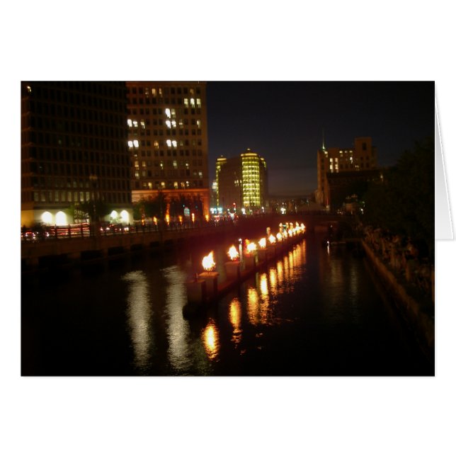 Cartão Riverfire (Frente horizontal)