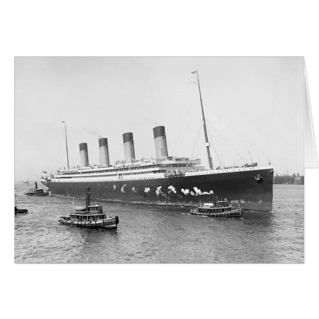 Cartão RMS Olympic, 1911 (Frente Horizontal)