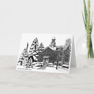 Cartão Robinson Hall, Albion College notecard