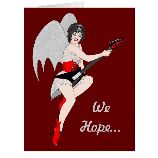 Cartão Rocha da viúva negra (Frente)