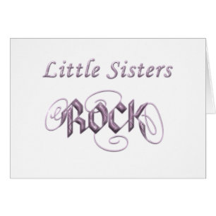 Cartão Rocha das irmãs mais nova